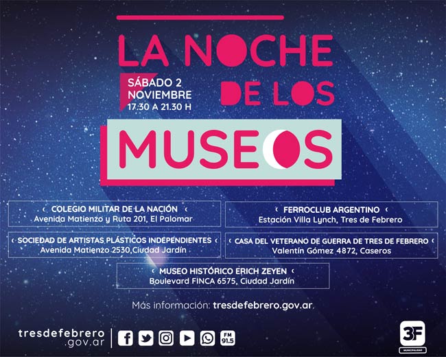 flyer noche de los museos 2019 edf